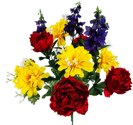 Burst Of Colors Floral Bouquet Artificial Flower