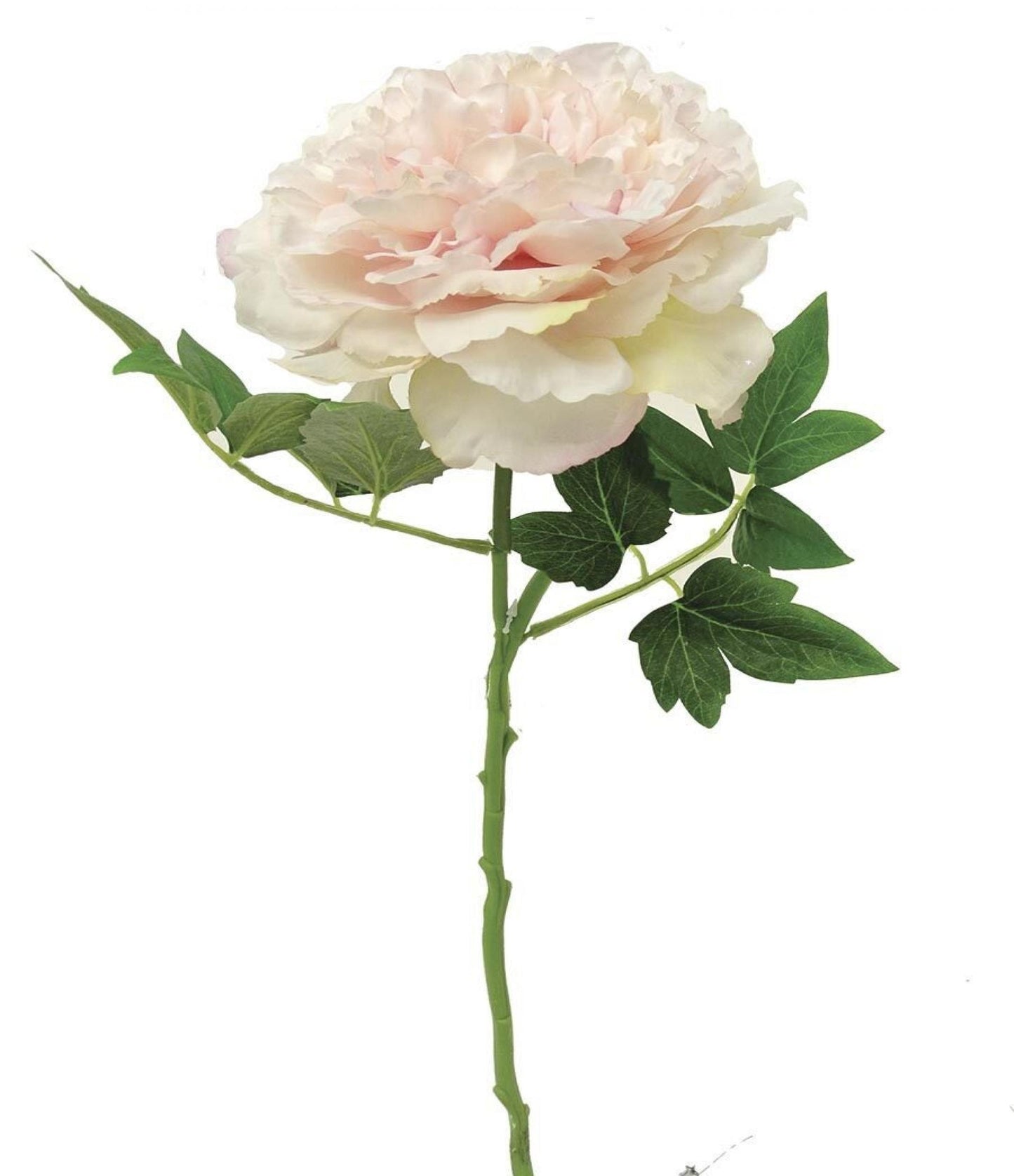 Pink Peony Stem Artificial Flower