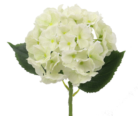Natural Touch White Hydrangea Artificial Flower