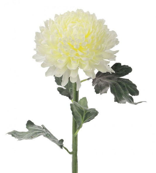 Creamy White Mum Artificial Flower