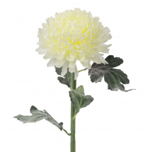 Creamy White Mum Artificial Flower