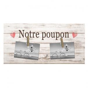 French Text-Notre Poupon Photo Frame