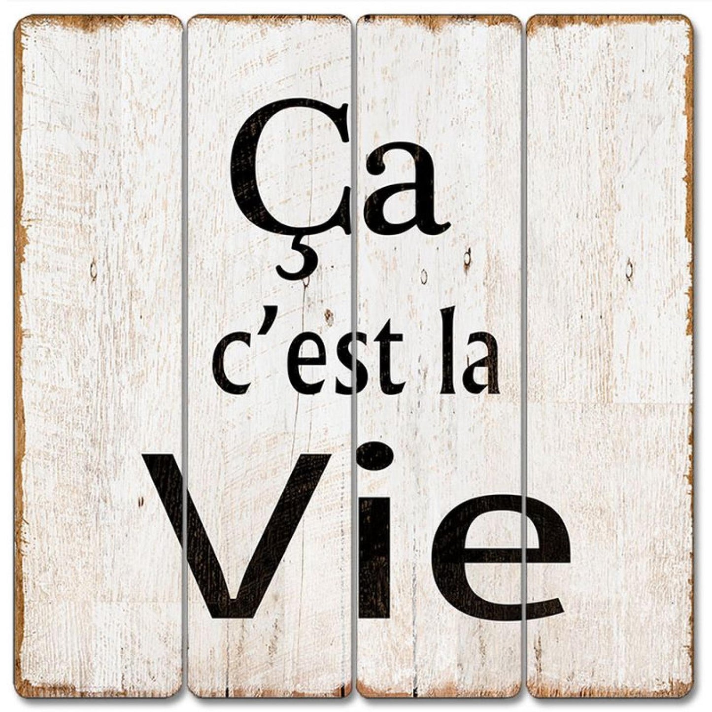 French Text- Ça C'Est La Vie Sign