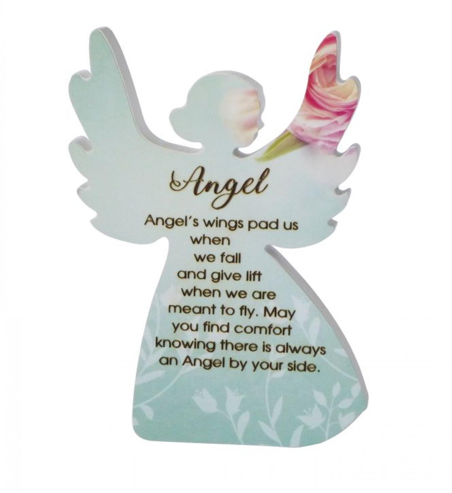 Angel Shape With Text-Angel Plaque