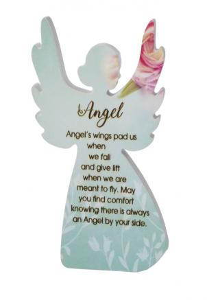 Angel Shape With Text-Angel Plaque