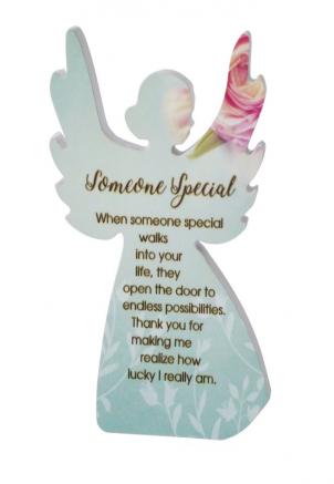 Angel Shape With Text-Someone Special Plaque