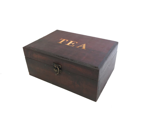 6 Compartments Decorative Tea Box