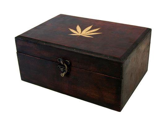 Gold Leaf Engraved Decorative Box