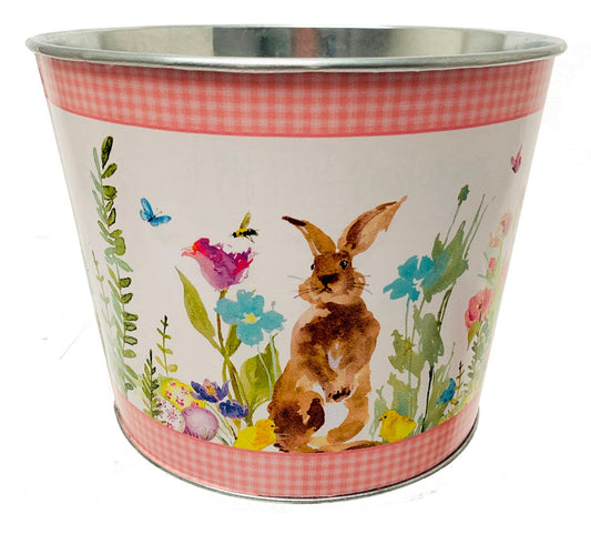Bunny In The Garden Planter