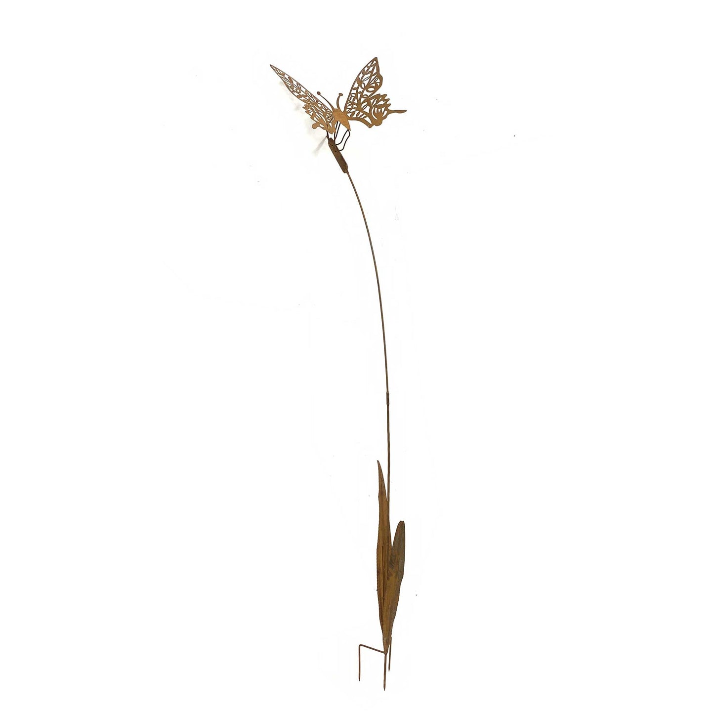 Rustic Dragonfly Garden Stake