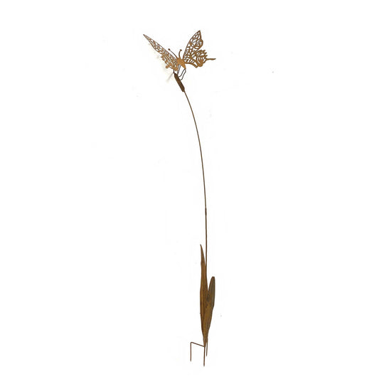 Rustic Dragonfly Garden Stake