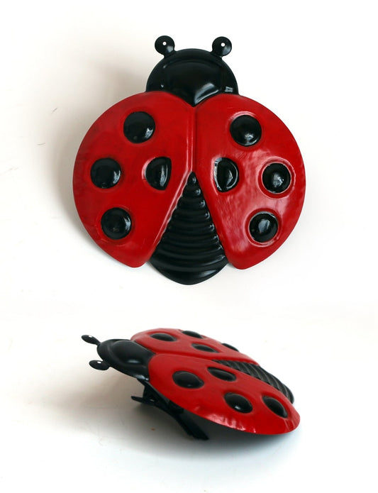 Lady Bug Clip On Wall Decor