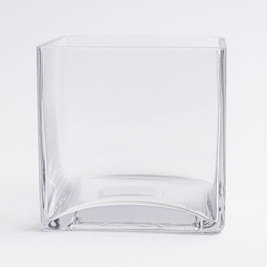 Clear Cube Vase