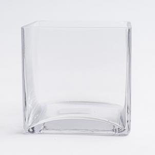 Clear Cube Vase