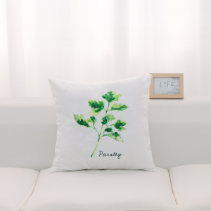 Parsley With Polyester Insert Pillow