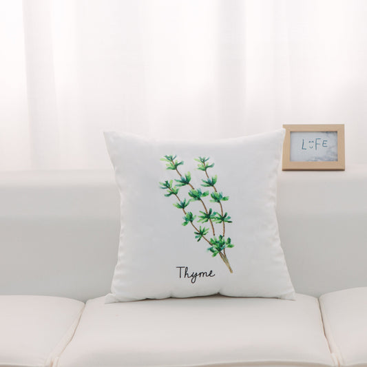 Thyme With Polyester Insert Pillow