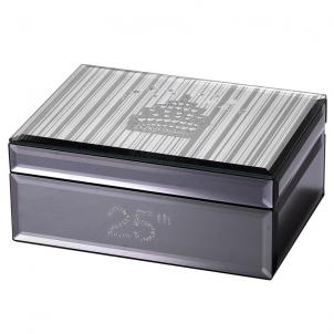 Etched 25Th With Etched Cake Top Jewellery Box