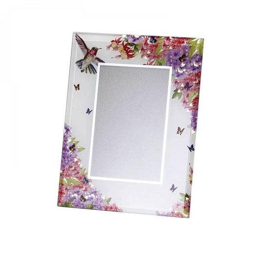 Hummingbirds And Flowers Photo Frame