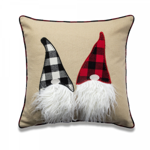 Gnomes With Feather Down Insert Pillow