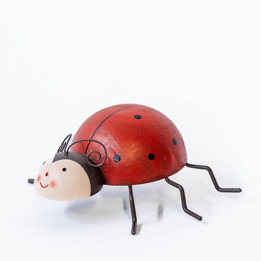 Metal Ladybug Figurine