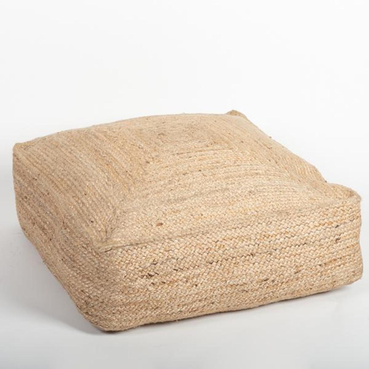 Jute Pouf Pillow