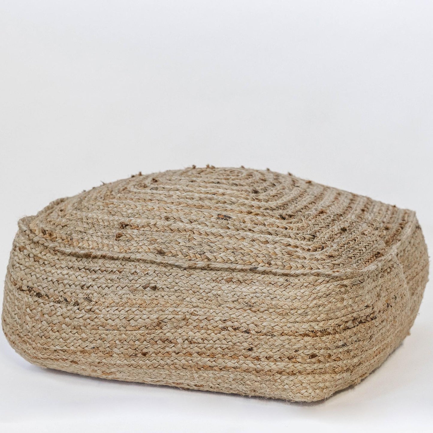 Jute Pouf Pillow