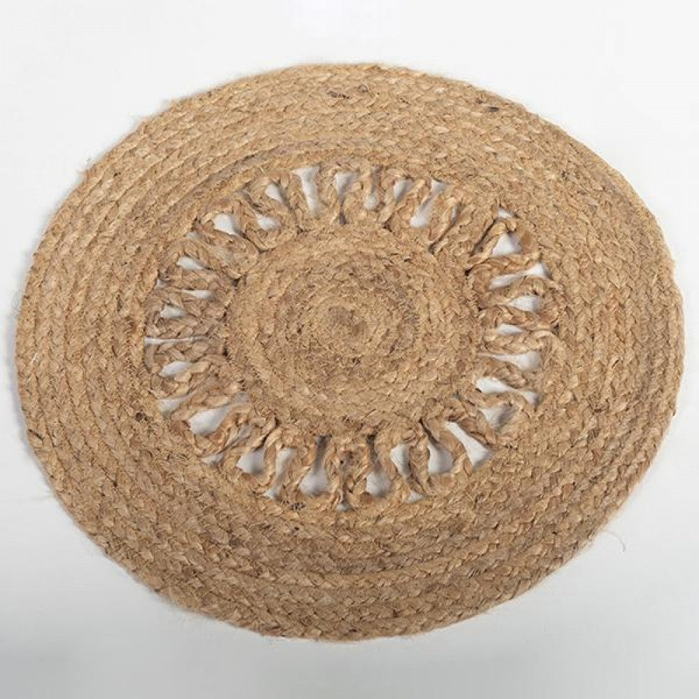 Braided Round Jute Placemat