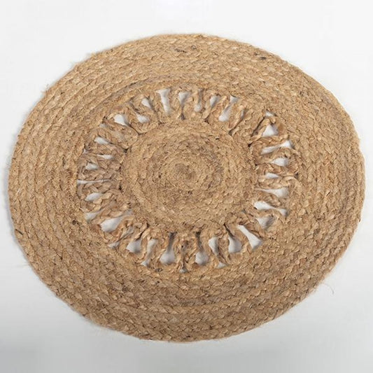 Braided Round Jute Placemat