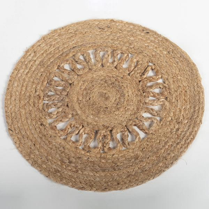Braided Round Jute Placemat