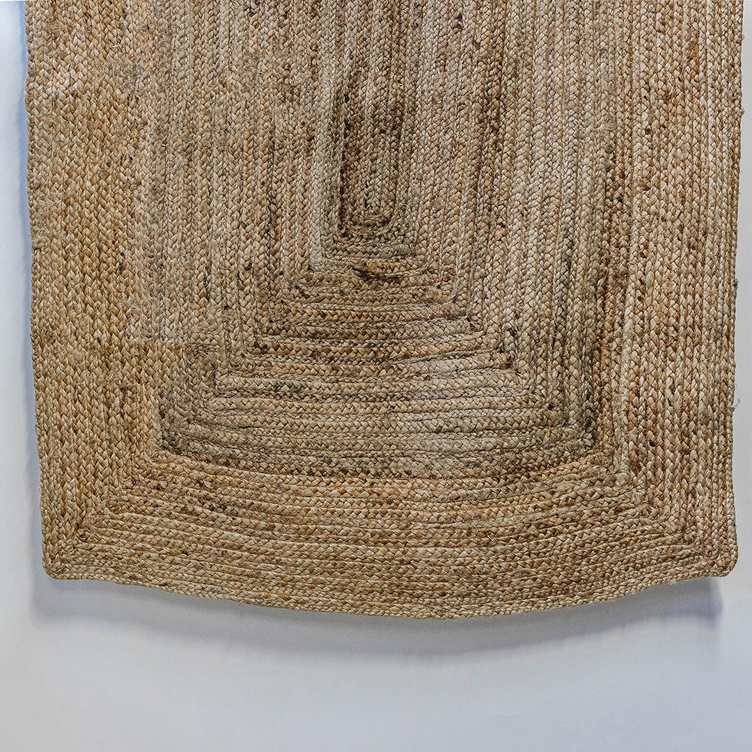 Braided Jute Rectangular Rug