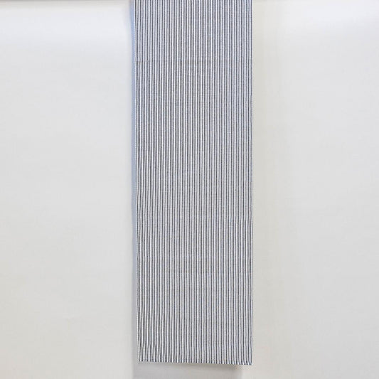 Tight Black And White Striped Table Runner