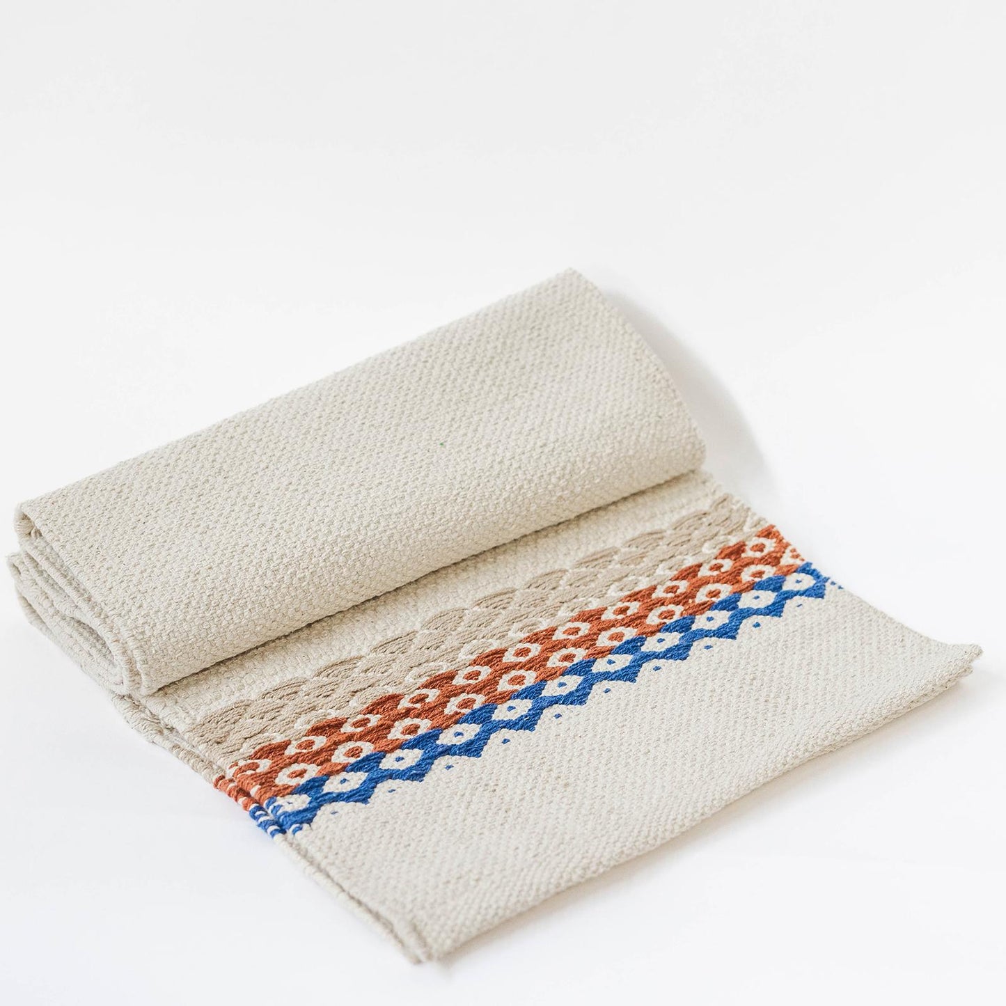 Multi Colored Pattern Textured Table Runner
