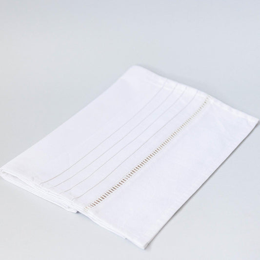 White Cotton Table Runner