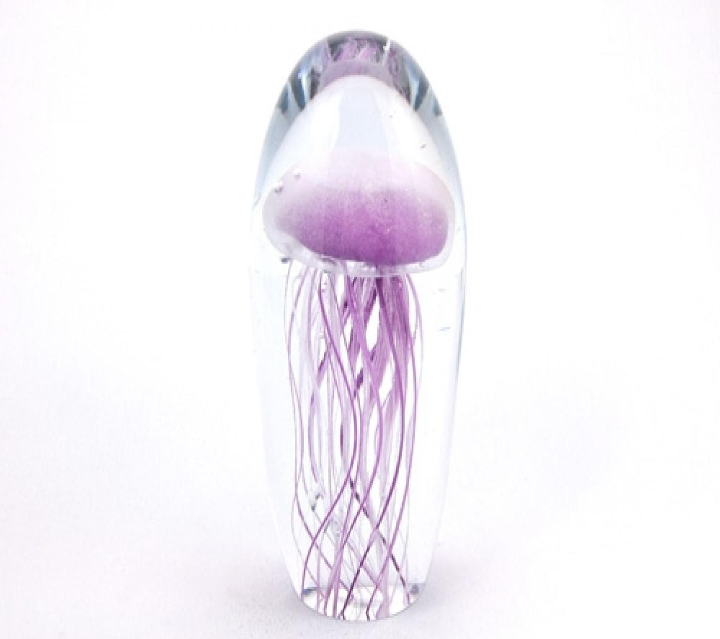 Purple Glow Jellyfish Paperweight