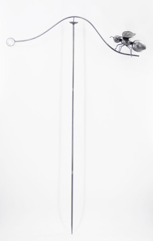 Balanced Bee Decorative Gardening Stake