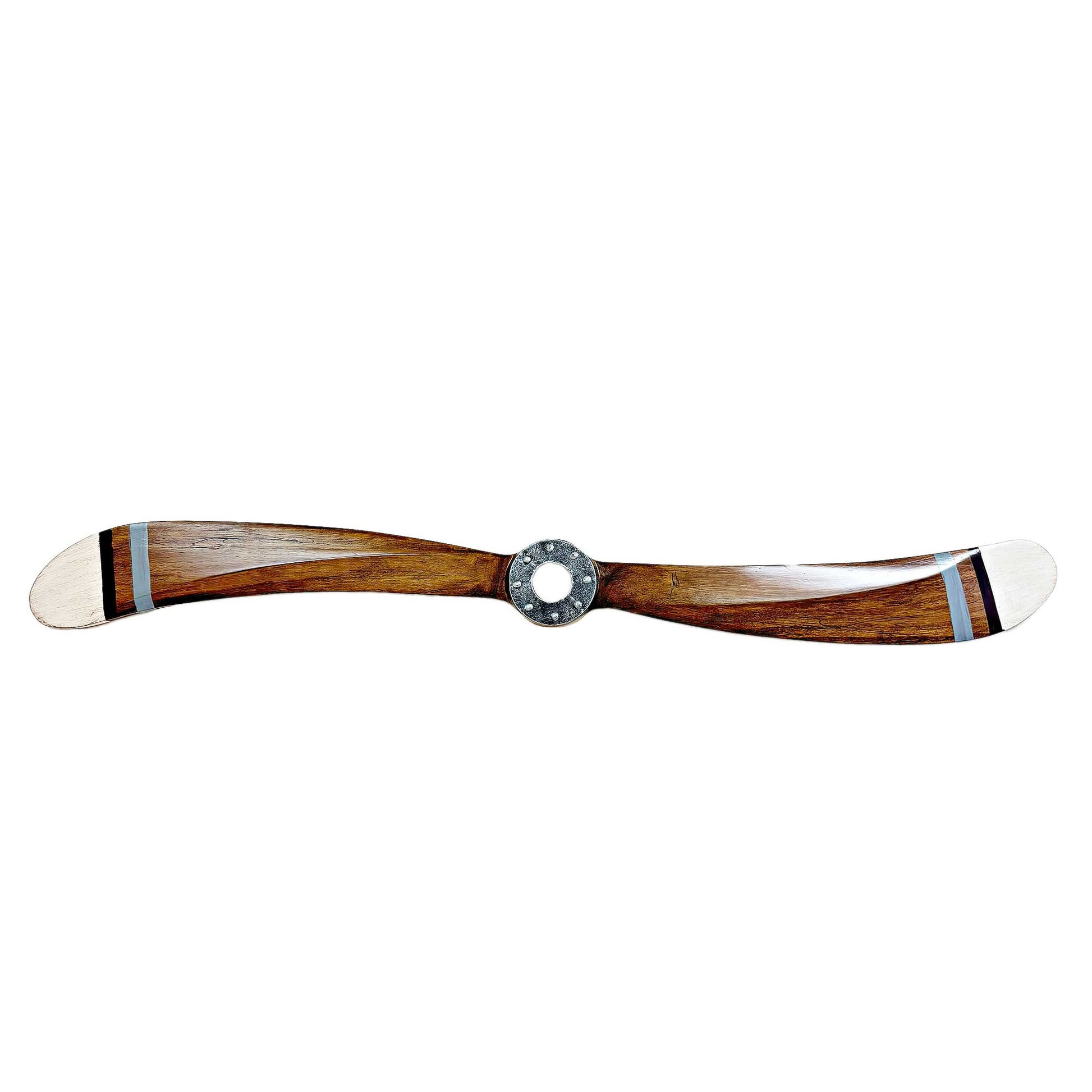 Ww2 Look Wooden Biplane Propeller Wall Decor