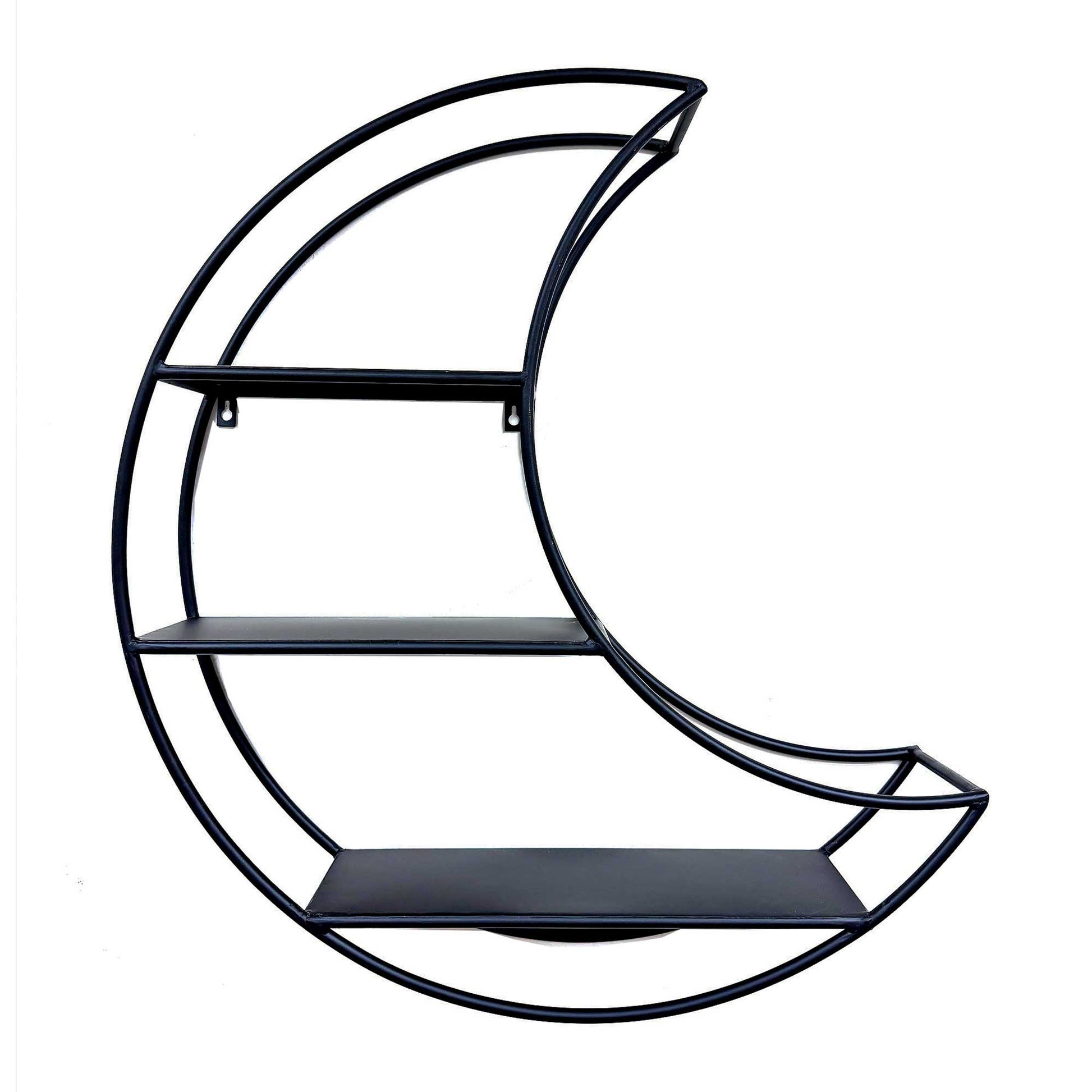 Half Moon Shape Wall Shelf