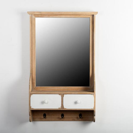 Mirrored Wooden Wall Cabinet