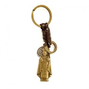 Antique Finish Infant Jesus Key Chain