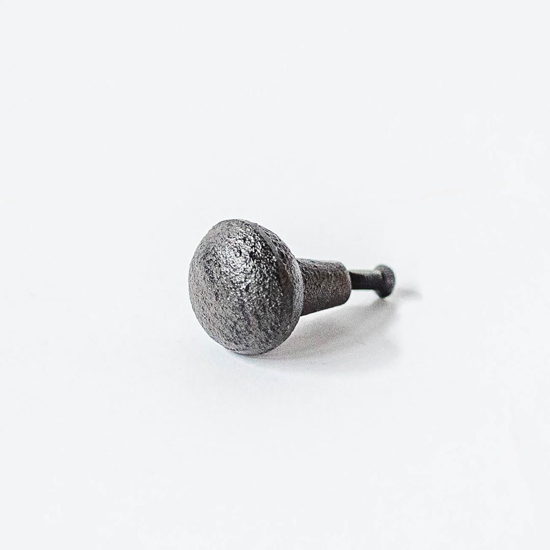 Dark Brown Cast Iron Drawer Knob