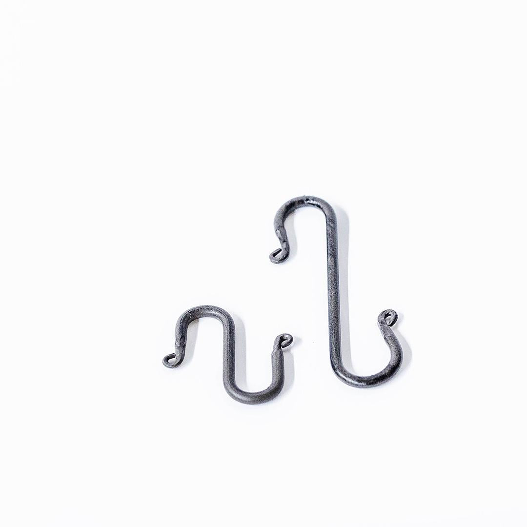 Set Of 2 Two-Way Cast Iron Hooks