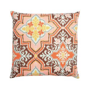 Ornate Pattern With Polyester Insert Pillow