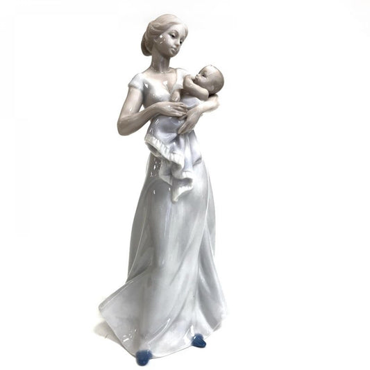 Mother Holding Her Child Figurine