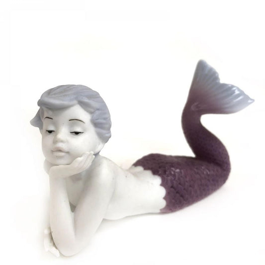 Pink Mermaid Figurine