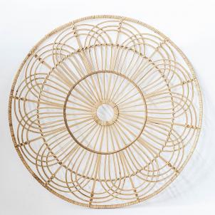 Round Flower Pattern Wall Decor