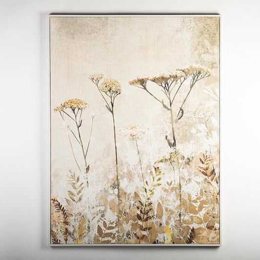 Framed Canvas Moonlit Meadow Print Wall Decor