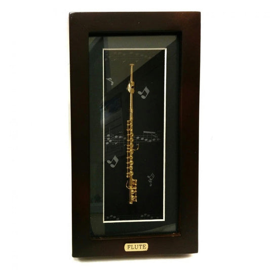 Mini Flute In A Frame Wall Decor