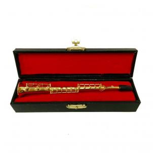 Miniature Treble Saxophone In A Case Decoration