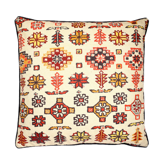 Multi Color Pattern With Polyester Insert Pillow