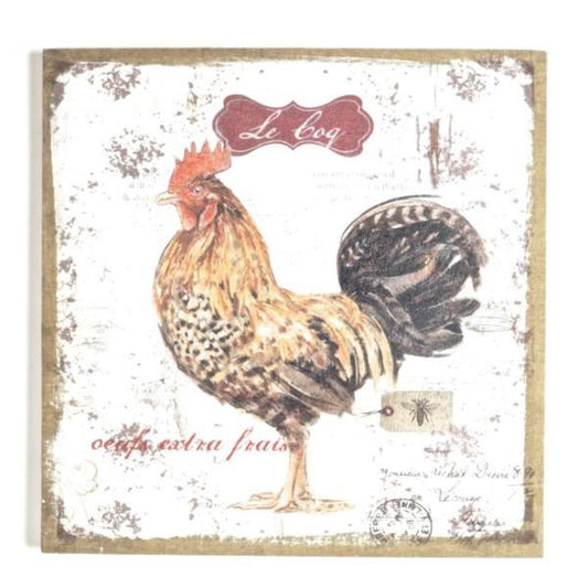 Rooster Print- Le Coq Wall Decor